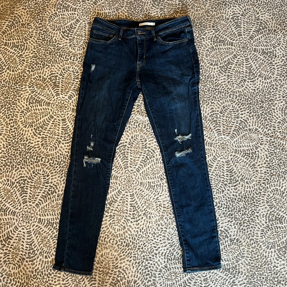 Levi’s 711 skinny jeans, size 29